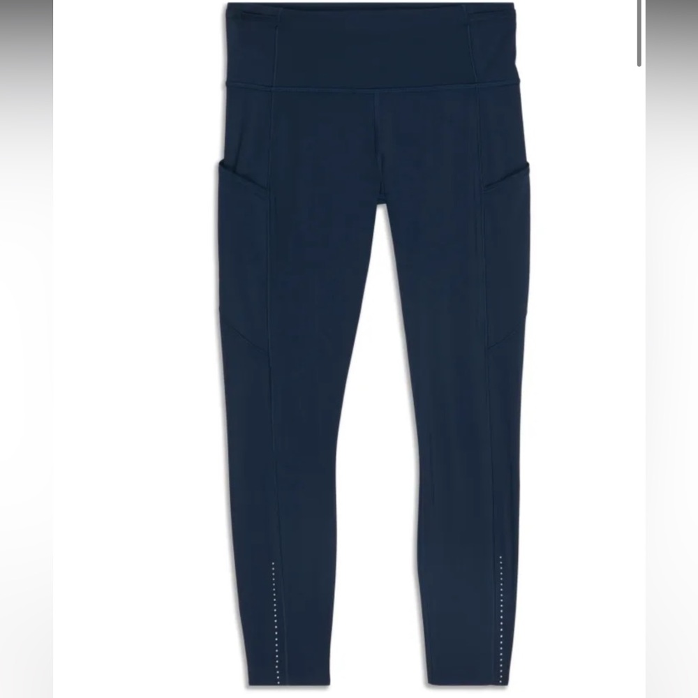 Fast And Free High Rise Legging- Navy